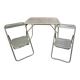 Ensemble militaire vintage Verhaeghe 1 table + 2 chaises