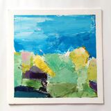 Original painting landscape Provence