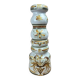 Grand vase bougeoir Keraluc Quimper Bo4 décor G6 – Georges Allier