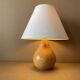 Petite lampe en bois tourné