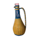 Carafe scoubidou bleue et beige