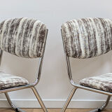 Lot de 2 chauffeuses vintage