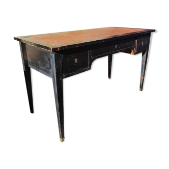 Louis XVI style office - black patina - 19th