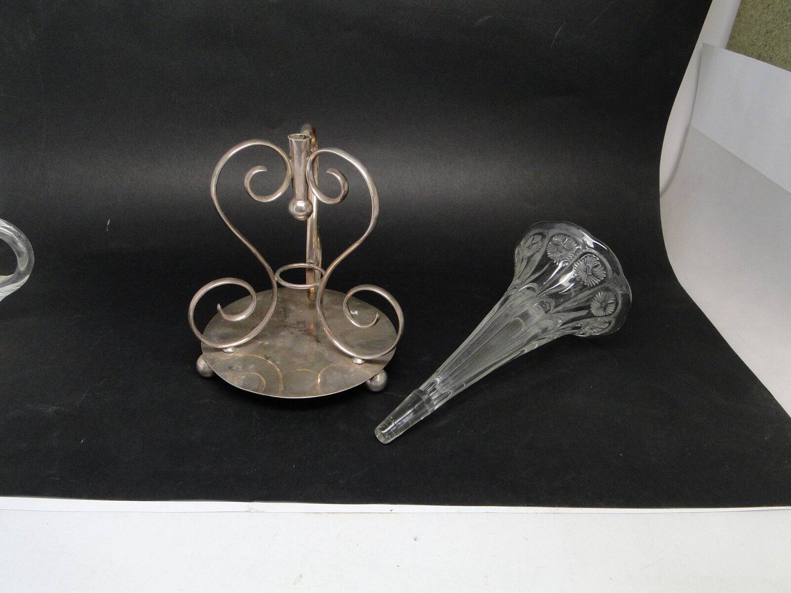 Art Nouveau Glass vase, Great Britain, early 20th century