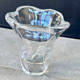 Daum france signed crystal vase – vintage piece