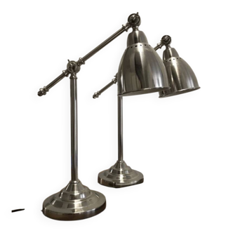 Barometer desk lamp