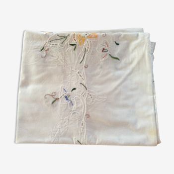 Embroidered tablecloth