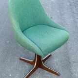 60s vintage design swivel office chair