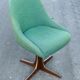 60s vintage design swivel office chair