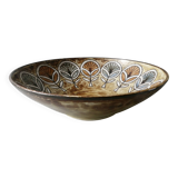 Large ceramic dish Jean-Claude Malarmey Vallauris, circa 1960