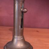 Bronze torch candle holder