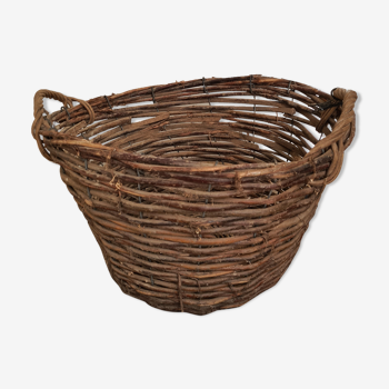 Old wicker basket