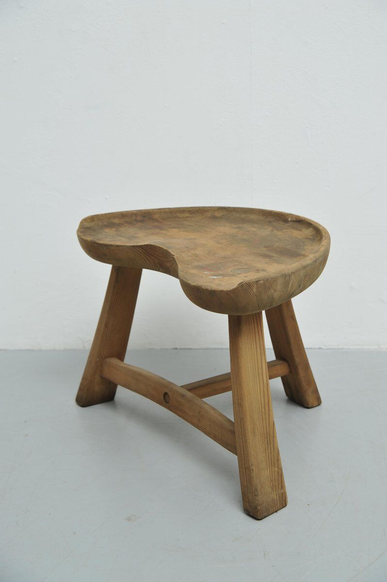 Vintage stool by Ragnvald Krogenæs for Krogenæs Møbler, 1960s