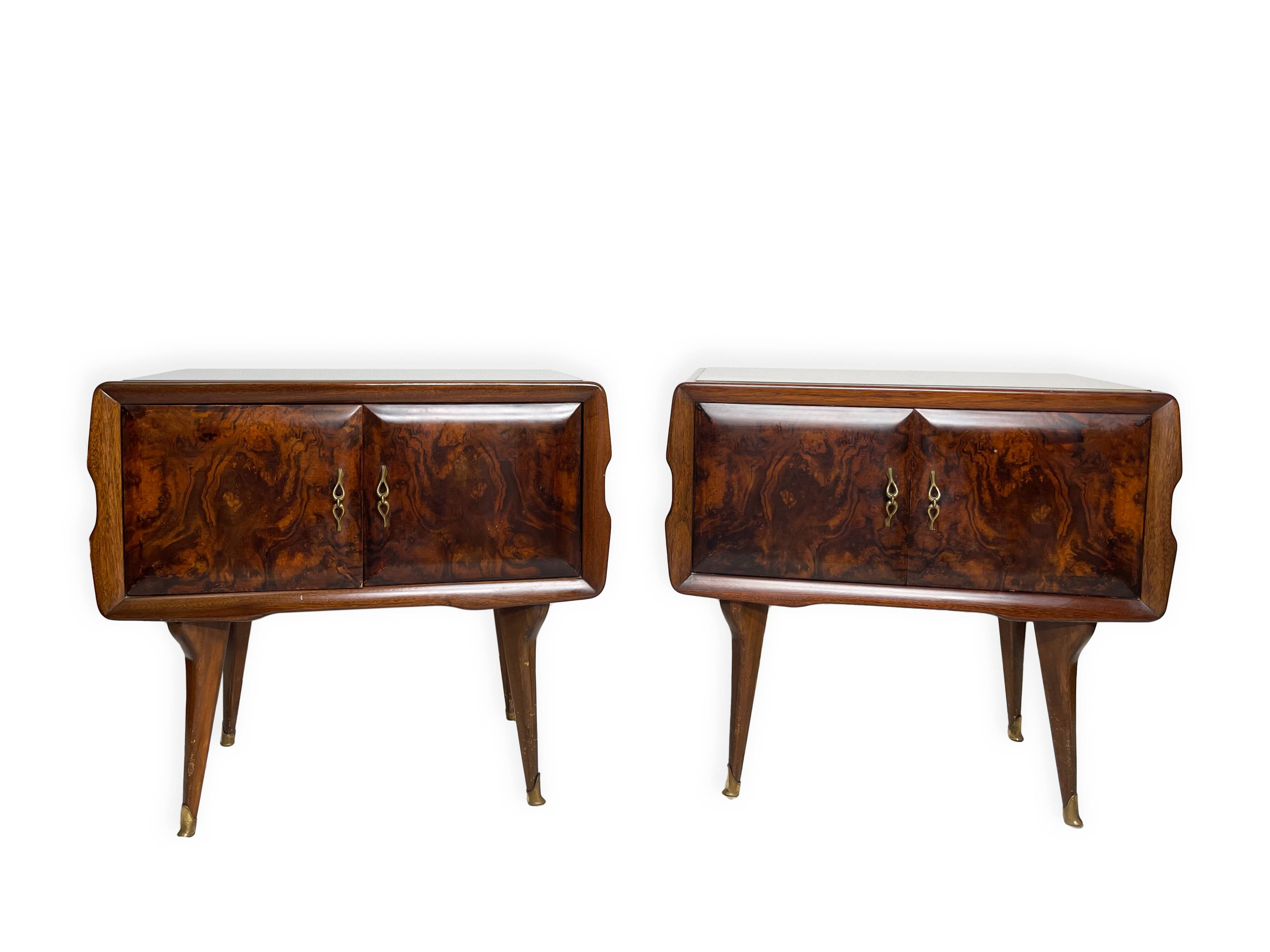 Tables de chevet, années 1950