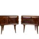 Tables de chevet, années 1950