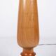Paire de lampadaires en bois tourné style Art Deco, France, milieu XXe