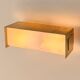 Vintage brass and Perspex wall light, France 1960.