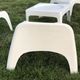 Garden set, 4 armchairs and 1 coffee table