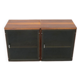 2 buffets modulaires par Vittorio Introini pour Saporiti, années 1970