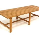 Scandinavian pine bench, Sweden, 1970