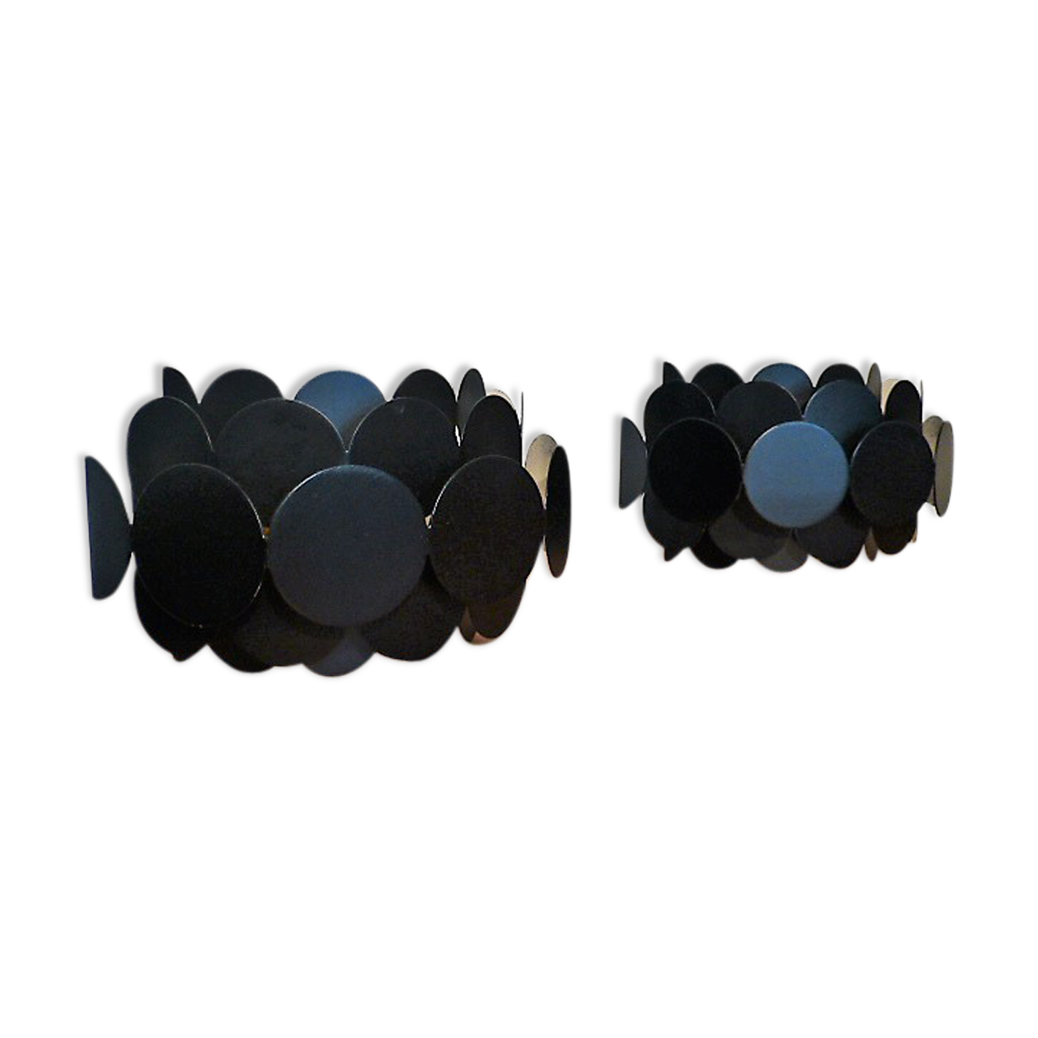 Pair of sconces, Doria Leuchten, 1960s