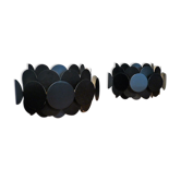 Pair of sconces, Doria Leuchten, 1960s