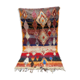 Carpet boucherouiteen fabric colore 158x285cm