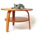 Table basse en contreplaqué de la série Oak de Cees Braakman pour Pastoe