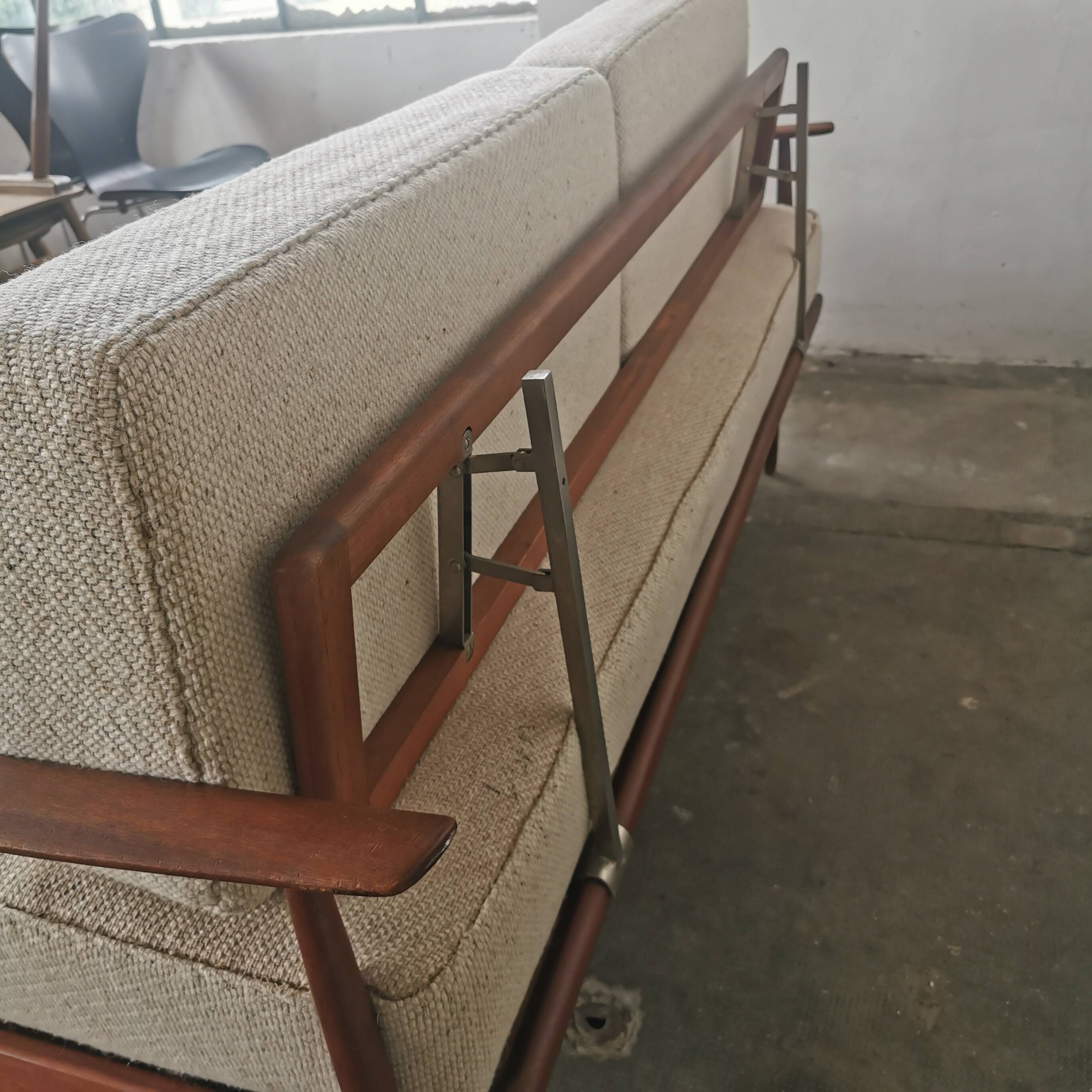 Bench, daybed knoll Antimotte vintage 60s
