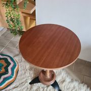 Vintage pedestal table or side table