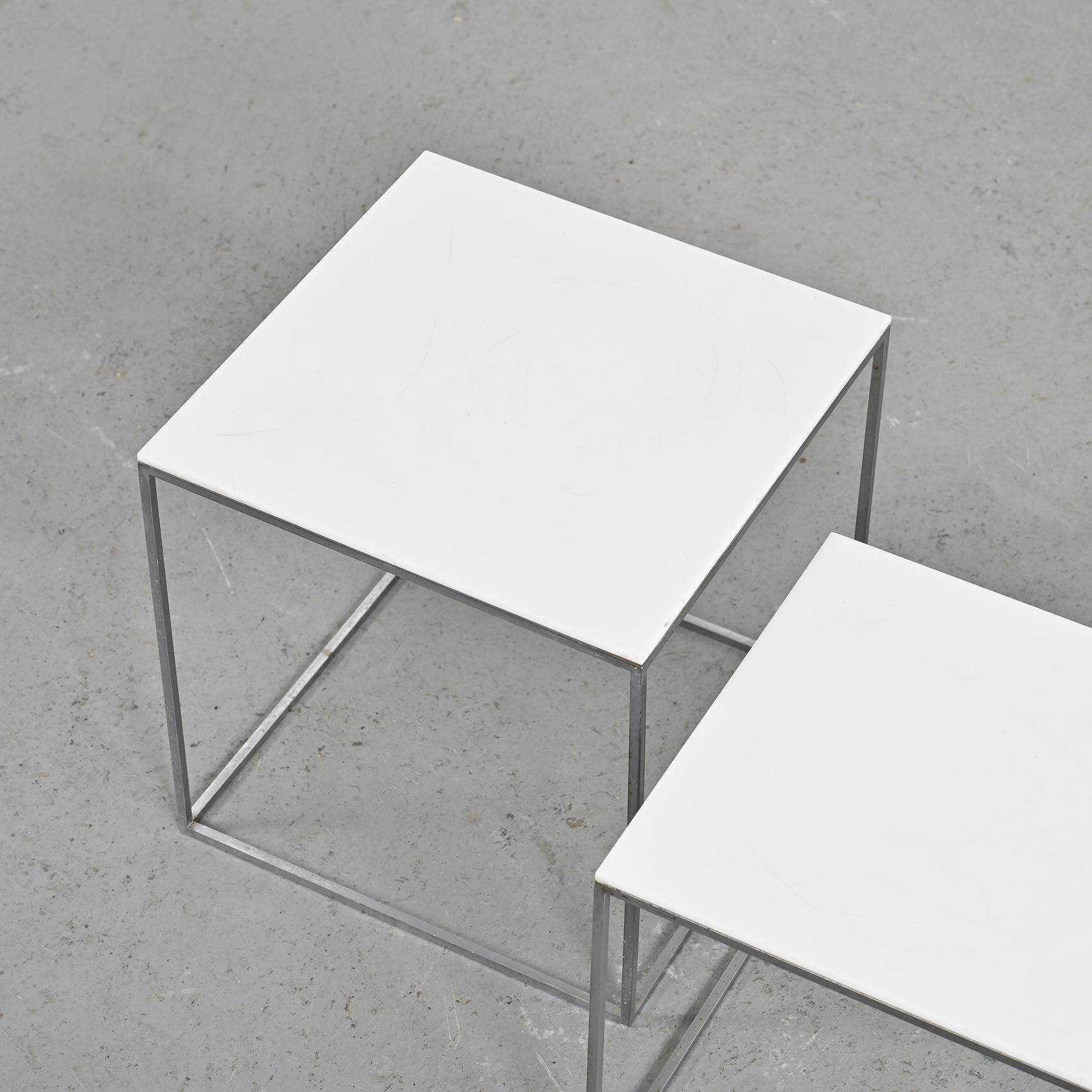 Tables gigognes par Poul Kjaerholm for Kold Christensen