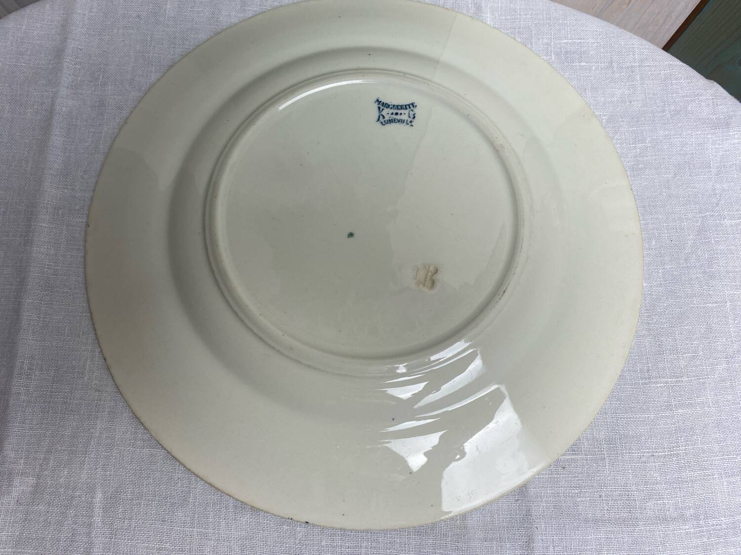 Iron earth flat plate Marguerite model, KetG Luneville