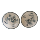 Assiettes terre de fer