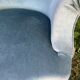Toad Chair - electric blue - with its cushion