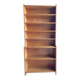 Scandinavian honey glazed bookcase