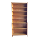 Scandinavian honey glazed bookcase