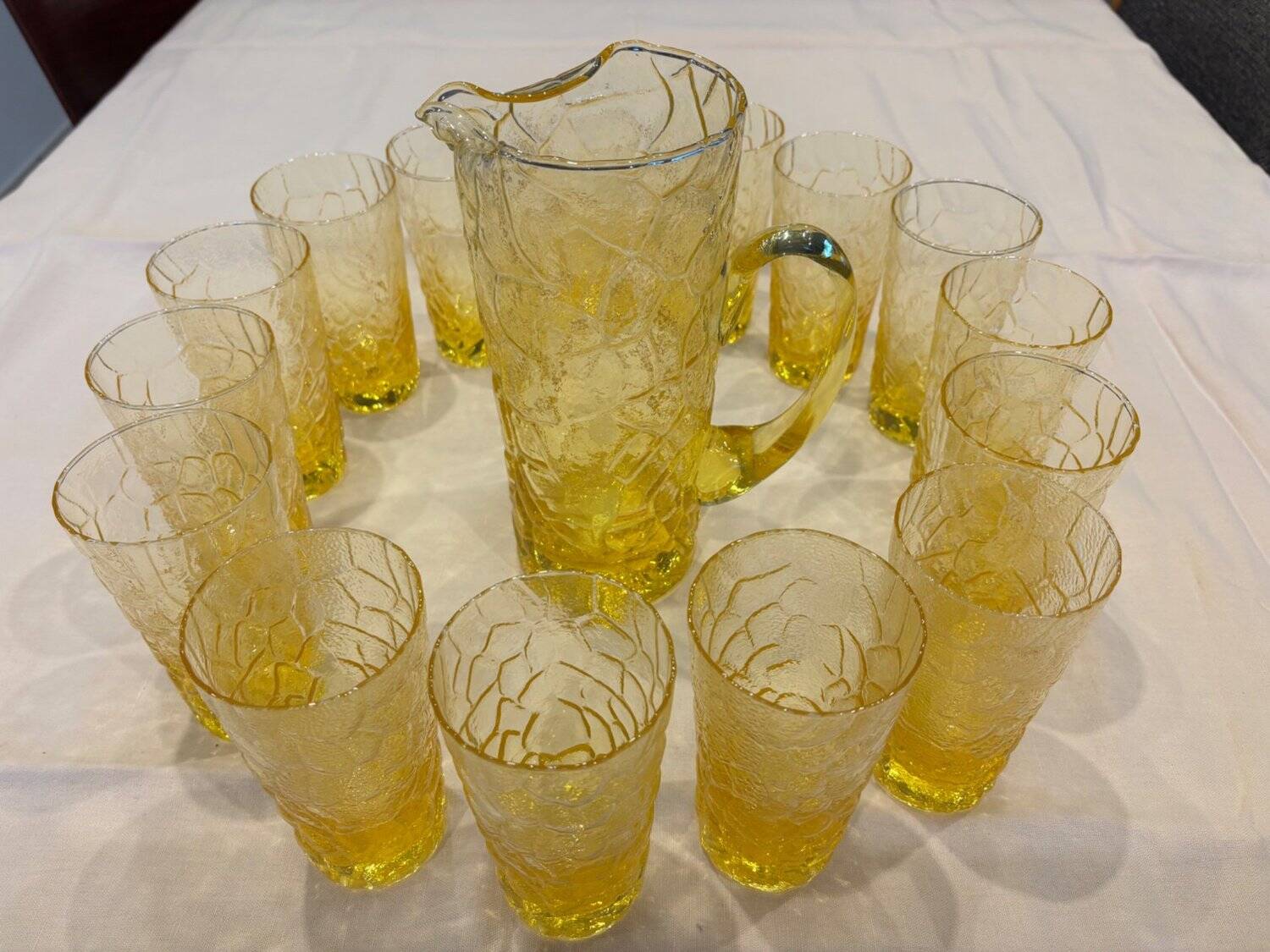 Service of orangeade