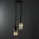 Vintage ceiling light in plastic and metal, design, Italy, 1960s