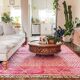 Magnificent pink Berber rug for your traditional space 2/3 m.