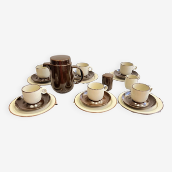 Coffee service designed by W. Karnagel Rosenthal Studio-line, Germany in the 1970s.