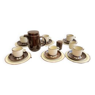 Coffee service designed by W. Karnagel Rosenthal Studio-line, Germany in the 1970s.