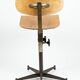 Authentic vintage industrial workshop chair from the 1960s.