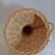 Vintage rattan lamp to install