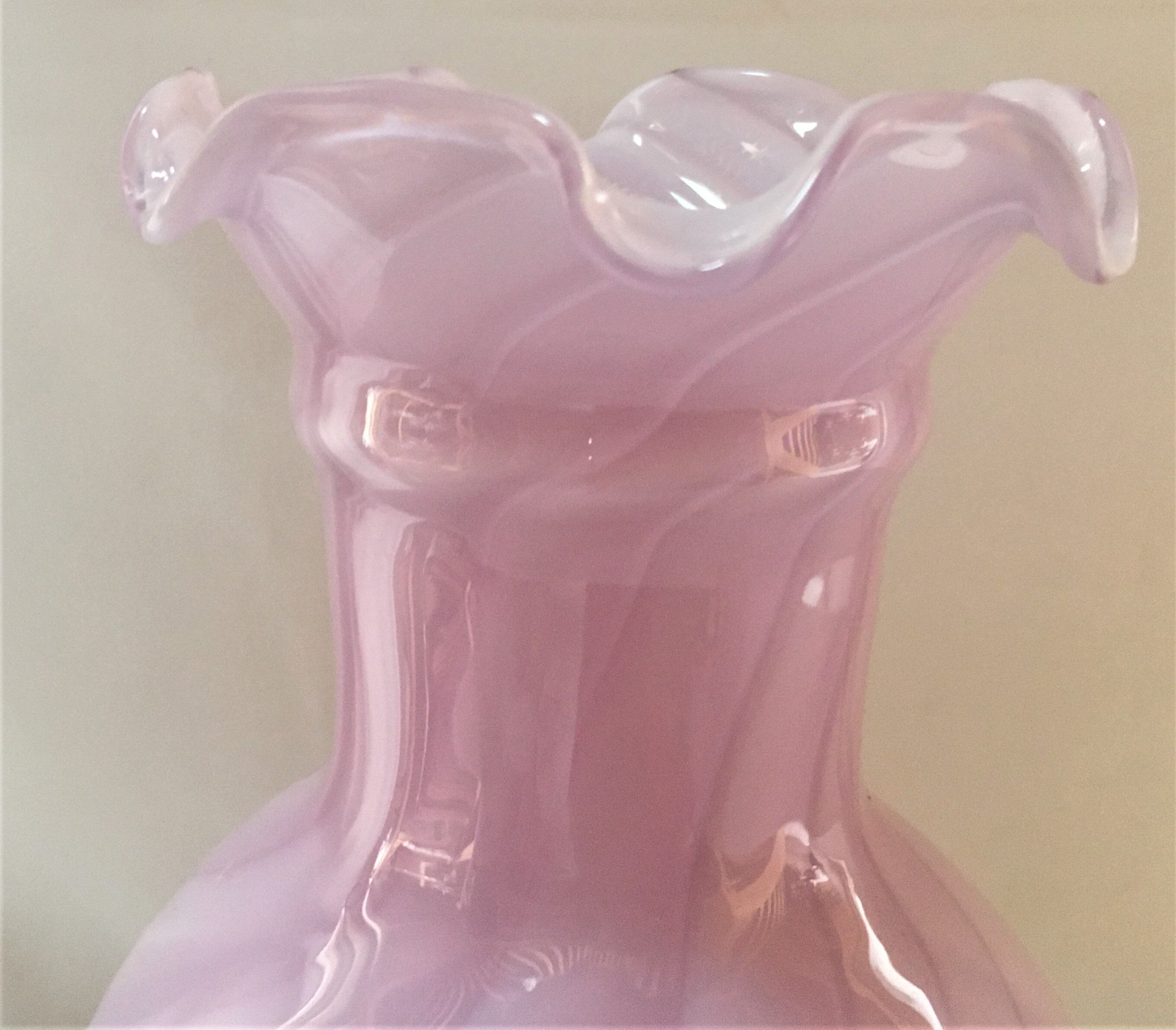 Opaline vase 1970