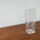 Mid-century Scandinavian glass vase with floral pattern, 1960s.