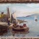 Oil on panel signed ED Géliot - 23 x 33 cm - boat in Brittany