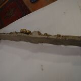LOUIS XV style ledge in carved and patinated wood