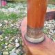 Empire style pedestal table with marble top
