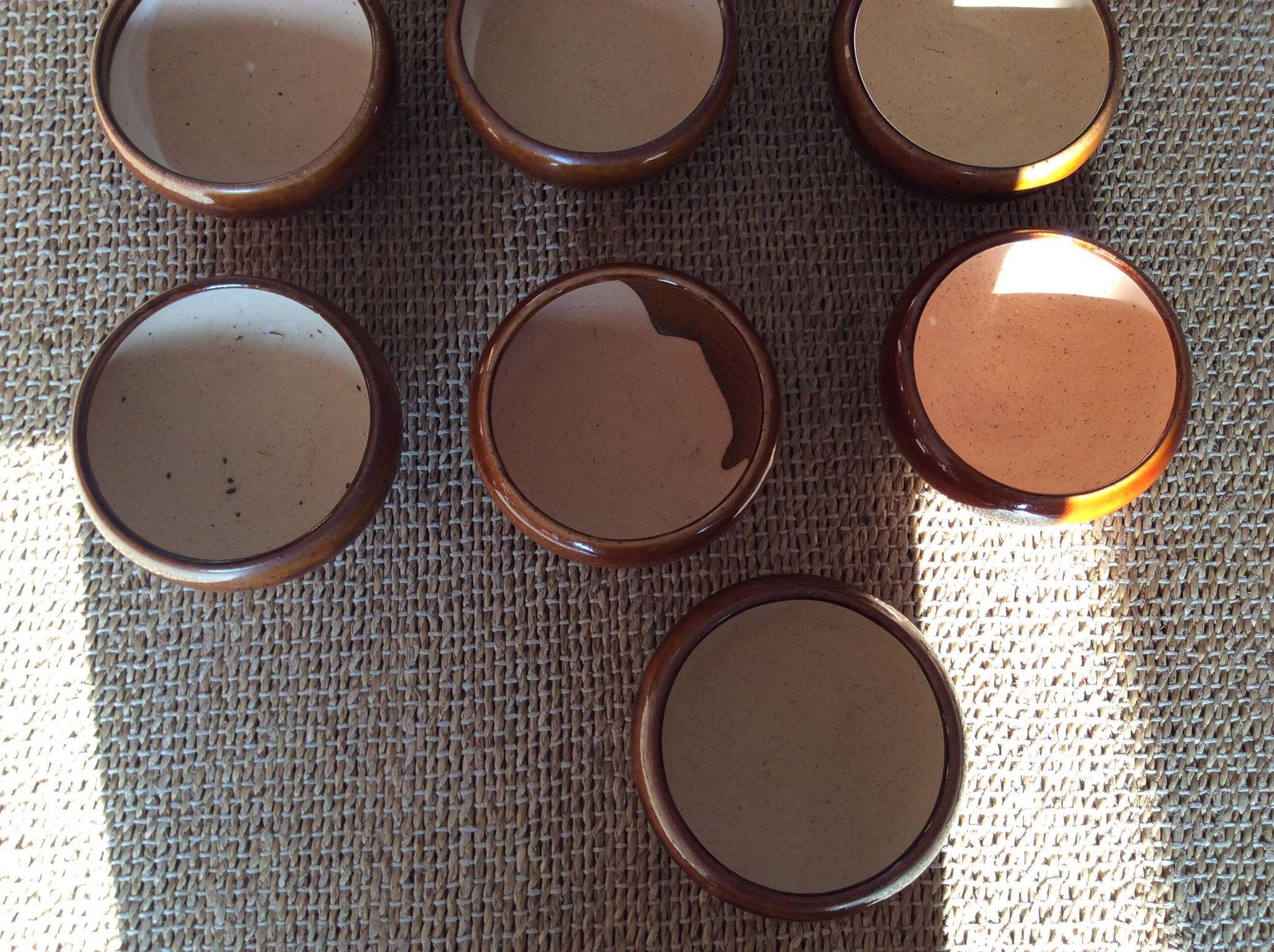 10 stoneware bowls