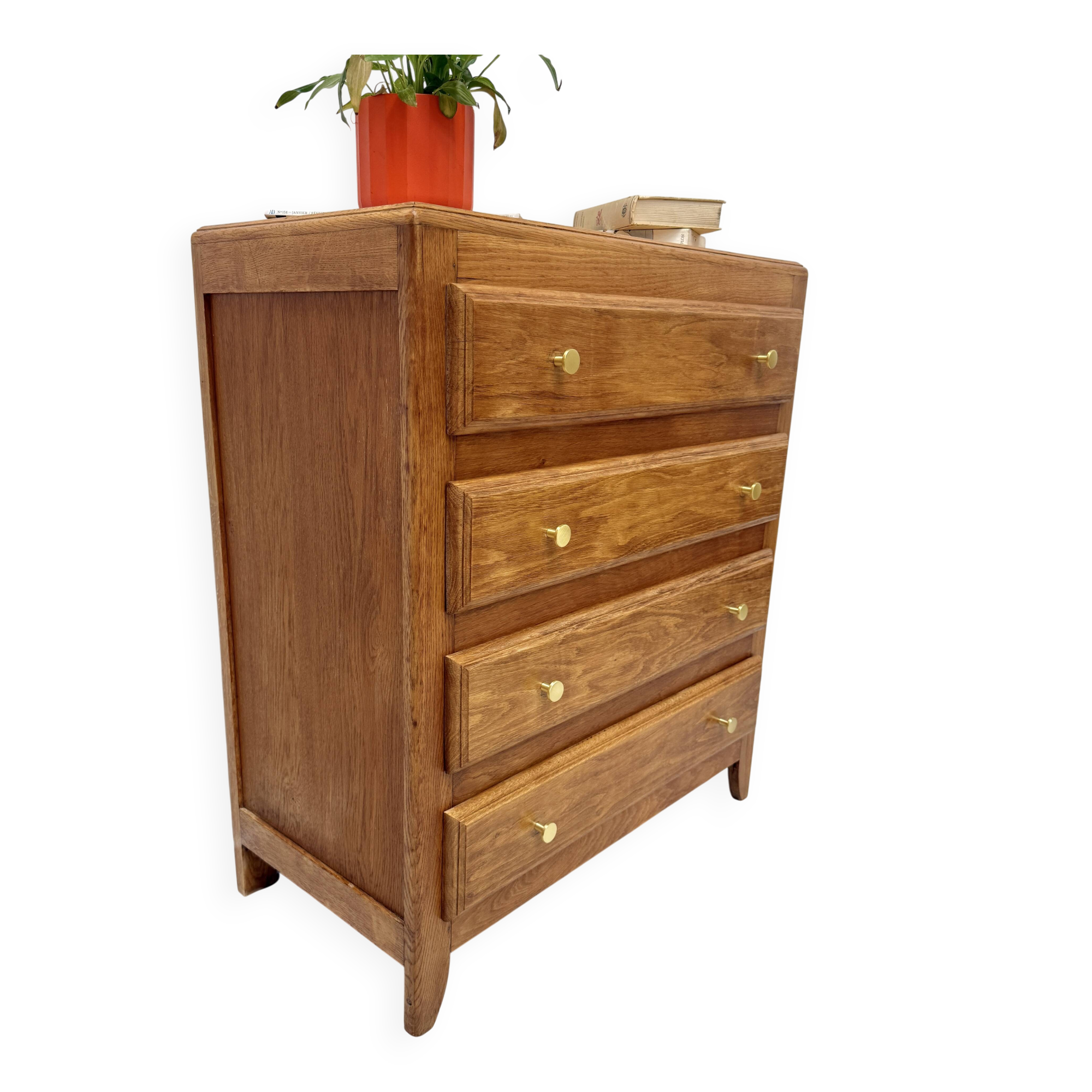 Vintage oak chest of drawers